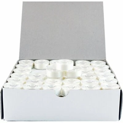 PREWOUND BOBBINS FOR EMBROIDERY - SEVERAL OPTIONS THREAD -   L & A STYLE - Image 1 of 4