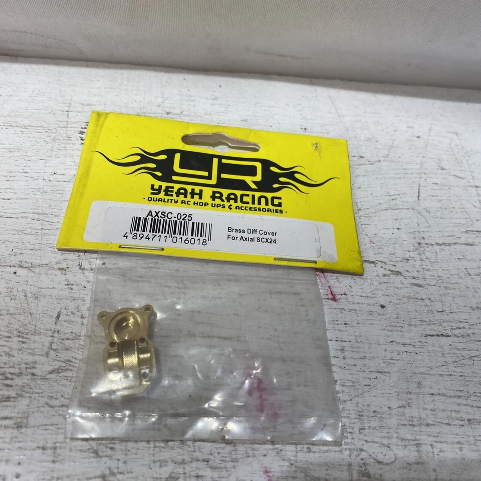 Yeah Racing AXSC-025 Brass Diff Cover : Axial SCX24 - Image 1 of 2