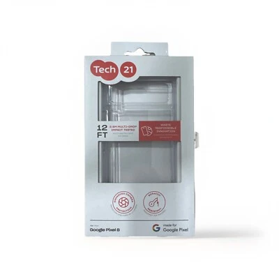 Tech21 EvoClear Series Case for Google Pixel 8 - Clear - Image 1 of 4