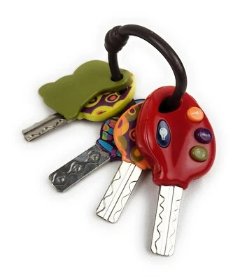 My B Toys Baby Car House Sensory Keys Ring Makes Noise Used  - Image 1 of 4