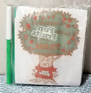 Vintage SUNKIST FUN FRUITS PREMIUMS Promos Anspitzer Lineal Marker Memo Bügelbild Neu aus altem Lagerbestand - Bild 1 von 5