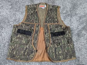 Vintage Winchester Vest Mens Large Realtree Trebark Full Zip Hunting READ - Picture 1 of 13