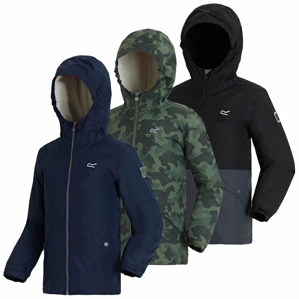 Regatta Sawyer Kinder wasserdichte isolierte Jacke