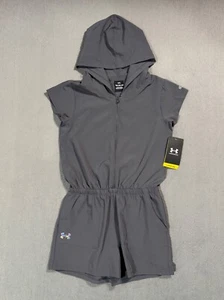 Under Armour Beach Swim Cover Up Hooded SPF Protection Shirt Shorts Youth M NWT - Picture 1 of 18