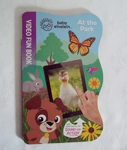 Baby Einstein At The Park Toddler Video Fun Book Sound & Action NEW - Picture 1 of 3