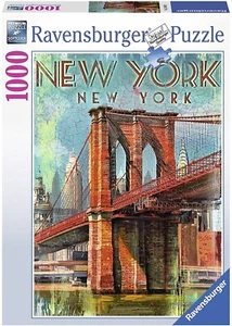Ravensburger Jigsaw Puzzle 1000 Pieces ‎Retro New York - Imagen 1 de 2