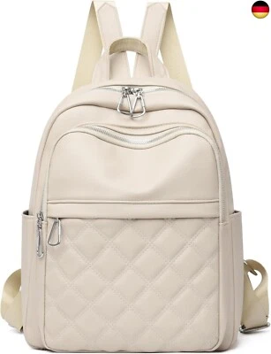 BESUCHE DEN TRAVISTAR- Travistar Rucksack Damen Elegant Kleiner Damenrucksack PU Leder Cityrucksack