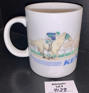 KSS Kentucky Horse Race Souvenir Ceramic Coffee Mug Vintage - Picture 1 of 13
