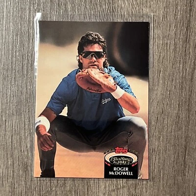 1992 Stadium Club Baseball Card #804 Roger McDowell - Image 1 of 2