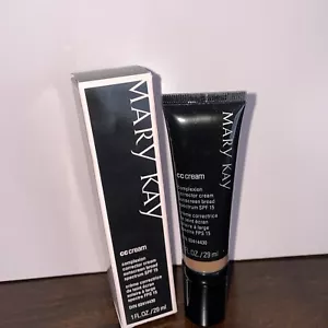 Mary Kay CC Cream protezione solare ad ampio spettro SPF 15 molto profonda 086620 1 fl oz NUOVO - Foto 1 di 9