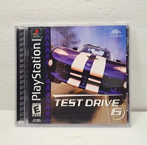 Test Drive 6 (PlayStation 1, 1999) Cib Complete w/ Reg.Card TESTED Works PS1 - Picture 1 of 13