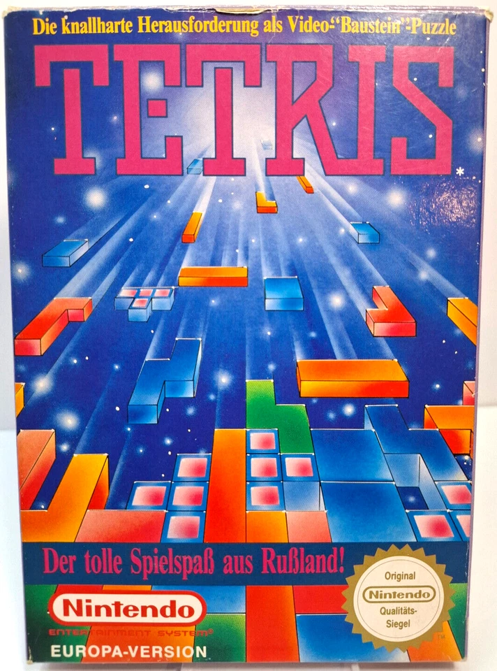 NES - Tetris - Nintendo NES Spiel mit OVP - PAL - 12170319 - Der Klassiker - Bild 1 von 4