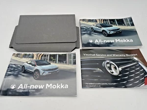VAUXHALL MOKKA NEW MODEL Owners handbook Manual Pack 2020-2024 REF 131111 - Picture 1 of 1