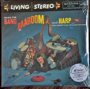 AUDIOPHILE CLASSIC RECORDS DISCK SCHORY "Music Bang Baaroom" 180g #4x45rpm LP SS - Imagen 1 de 2