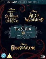 Tim Burton 3D Movie Collection [Blu-ray] [Region Free] [DVD][Region 2]