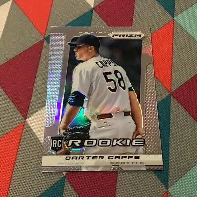 carter capps #234 RC mariners 2013 Panini Prizm refractor Prizms parallel - Image 1 of 2