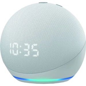 All-new Echo Dot (4th Gen) | Smart speaker with clock and Alexa - Glacier White - Picture 1 of 6