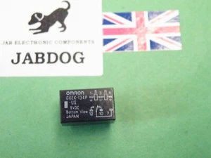 Omron Relay Sub Miniature Dual Coil Latching SPDT 5v G6EK-134P-US-5Vdc LR4 GS16 - Picture 1 of 10