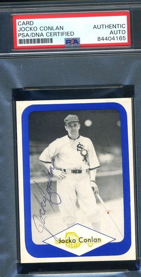 Jocko Conlan PSA DNA Coa Signed 1975 Great Plains Greats Autograph - Image 1 of 1