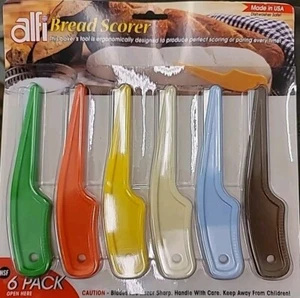 6 Stück Alfi Brot Sauerteig Laib Scorer Backen Backen Messer 7D7 - Bild 1 von 2