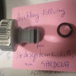 5 St O-Ringe Dichtungen Rollringe kompatibel passend Schlauchsysteme z.B.Gardena - Bild 1 von 7