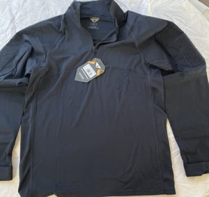 Condor Tactical Men’s Medium 1/4 Zip Shirt Black Long Sleeve Combat Gen 2 New - Picture 1 of 6