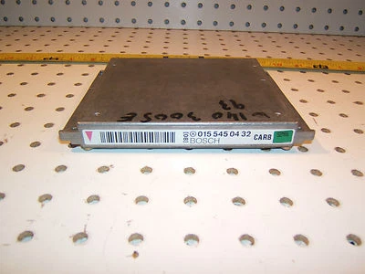 Mercedes W140 / R129 SL under hood BOSCH carb ECU Genuine 1 Computer ,0155450432 - Image 1 of 4