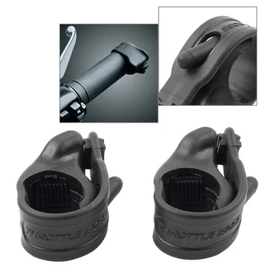 Motorcycle Throttle Assist Cruise Control Grip Handlebar Rocker Wrist Grip - Image 1 of 4
