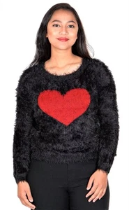 RWB Girl's Long Sleeve Chunky Sweater Black 9 to 14 Years - Picture 1 of 3