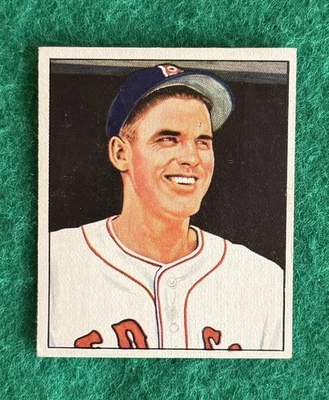 1950 Bowman #188 Earl Johnson Boston Red Sox Baseball Card - Image 1 of 4