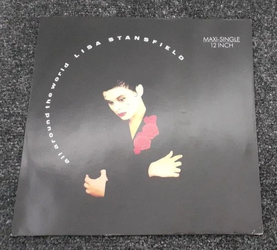 Lisa Stansfield - All Around The World *Vintage 1989 12 inch Vinyl Record* - Image 1 of 4