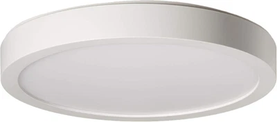 20W LED 9 FLUSH MOUNT WHITE round DIMMABLE JA8 2700K 120V - Image 1 of 3