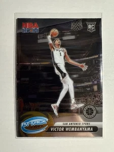 2023-24 NBA Hoops Premium Stock Victor Wembanyama RC Attack the Rack #3 - Bild 1 von 2