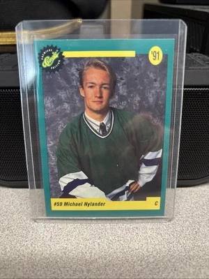 1991 Classic Draft Picks - Michael Nylander #47 (RC) - Image 1 of 2