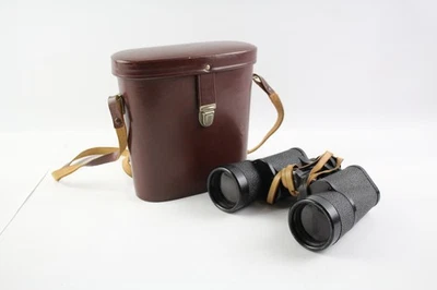 Vintage Carl Zeiss Jena Jenoptem 10x50w Binoculars Working w/ Original Case - Image 1 of 4