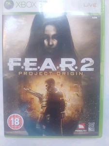 XBOX 360 FEAR 2 PROJECT ORIGIN (Xbox 2009) Video Game - Picture 1 of 5
