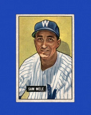 1951 Bowman Set-Break #168 Sam Mele VG-VGEX *GMCARDS* - Image 1 of 2