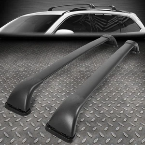 FOR 14-19 TOYOTA HIGHLANDER LE ROOF SIDE RAIL ALUMINUM CROSS BAR CARGO CARRIER - Picture 1 of 6