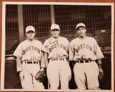 Al Lopez Mueller Auto Boston Braves Original 1930's Baseball 8x10 Photo JSA - Image 1 of 4