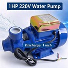 1HP Self-Priming Clear Water Pump Transfer Centrifugal Pond Pool Farm 220-240V