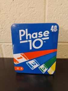 New Phase 10 Card Game for Families, Adults and Kids, sealed cards in open box - Picture 1 of 3