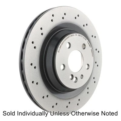 Rotor de freno de disco trasero Brembo 09.B842.21 para Mercedes-Benz S55 AMG 2003-2006 Foto 1 de 3