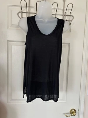 Blusa negra sin mangas Helmut Lang Pull Over P (XS) Foto 1 de 4