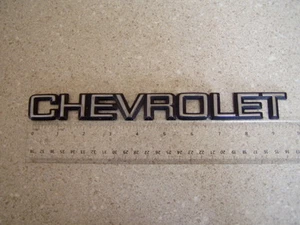 Chevrolet letter emblem - Picture 1 of 1