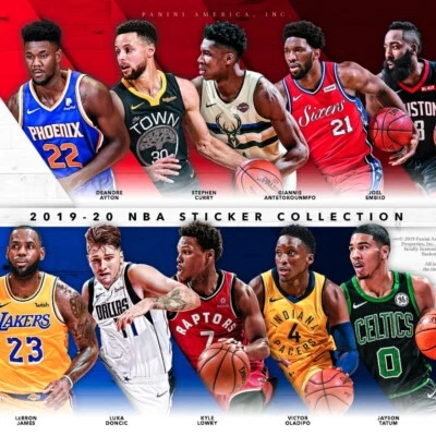 2019-20 Panini NBA Sticker & Card Collection Stickers (#1 - 100 ) Lot You Pick - Image 1 of 4