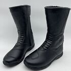 Hipora Bilt Womens 5 Us 37 Eu Black Leather Zip Up Boots Breathable Waterproof