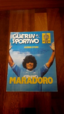 GUERIN SPORTIVO  JUNE 1985  SPECIAL MARADONA, REAL M. WIN THE UEFA CUP + POSTER! - Image 1 of 4