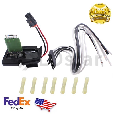 AC Heater Blower Motor Resistor w/ Harness Fits Buick Chevy Oldsmobile Pontiac - Изображение 1 из 3