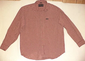 ABERCROMBIE & FITCH L/S MULTI-COLORED CHECK BUTTON FRONT SHIRT M K#8164 - Picture 1 of 3