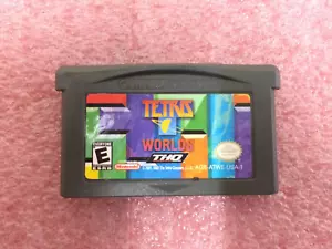 Tetris Worlds Nintendo Game Boy Advance GBA Authentic Game Cartridge Only | O316 - Picture 1 of 7